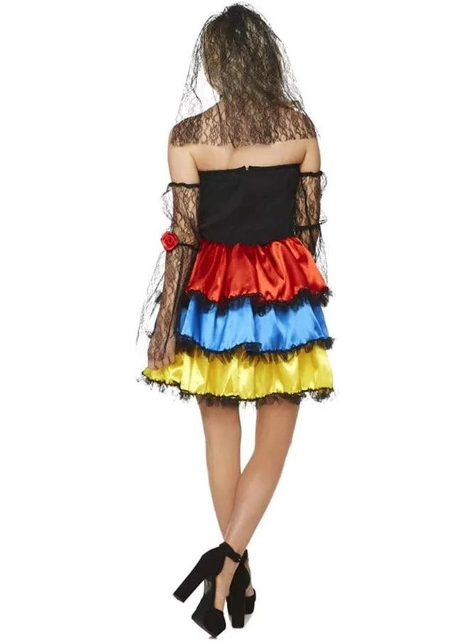 Day Of The Dead Senorita Womens Costume