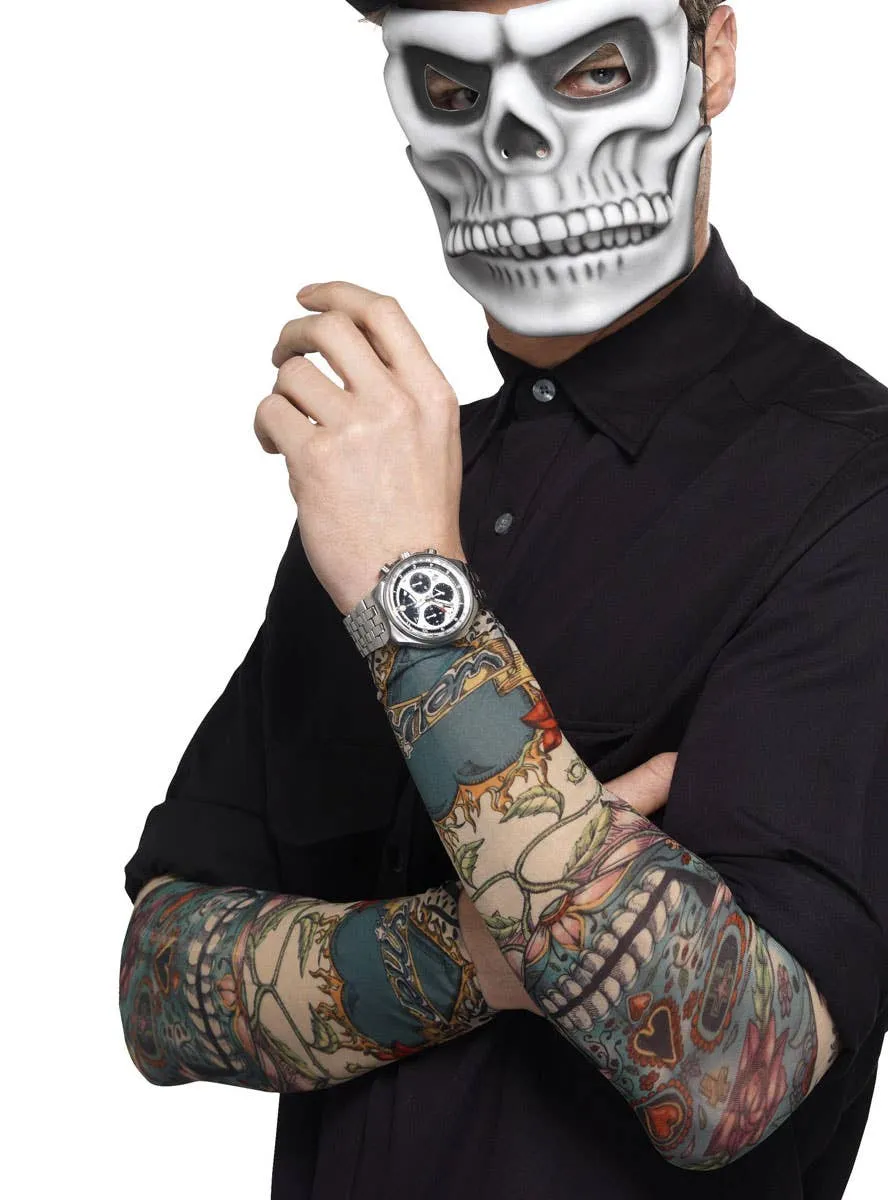 Day of the Dead Sugar Skull Tattoo Sleeves