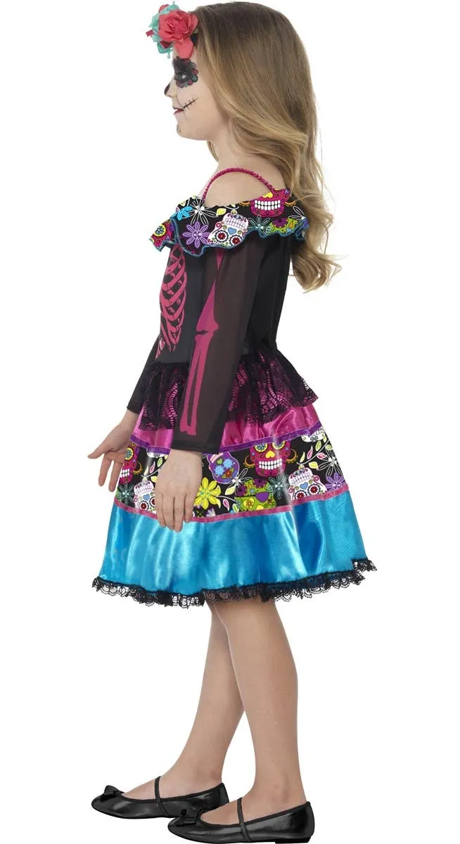 Day of the Dead Sweetheart Girls Costume