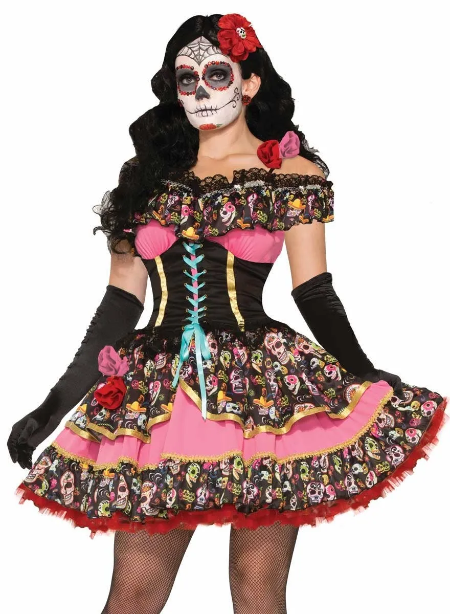 Day of the Dead Womens Senorita Costume