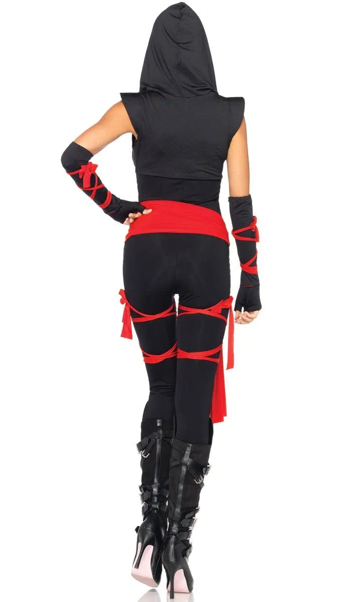Deadly Ninja Womens Sexy Warrior Costume