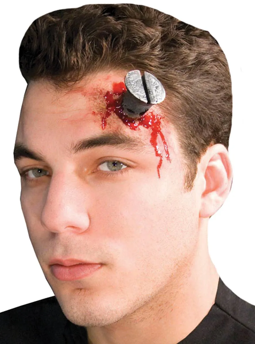 Deadly Screw Halloween Prosthetic