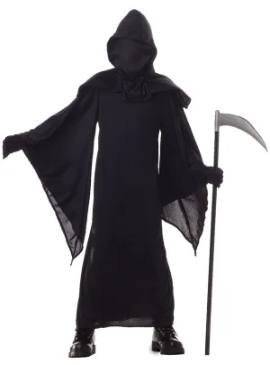 Death Horror Robe Boys Halloween Costume