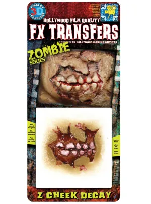 Decayed Cheek Hollywood Quality 3D FX Transfer