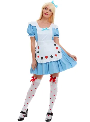 Deck Of Cards Womens Wonderland Costume