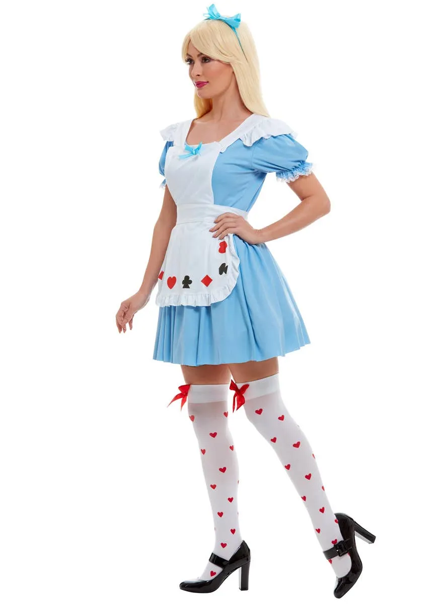 Deck Of Cards Womens Wonderland Costume