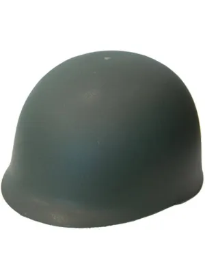 Deluxe Adults Green Army Soldier Costume Helmet