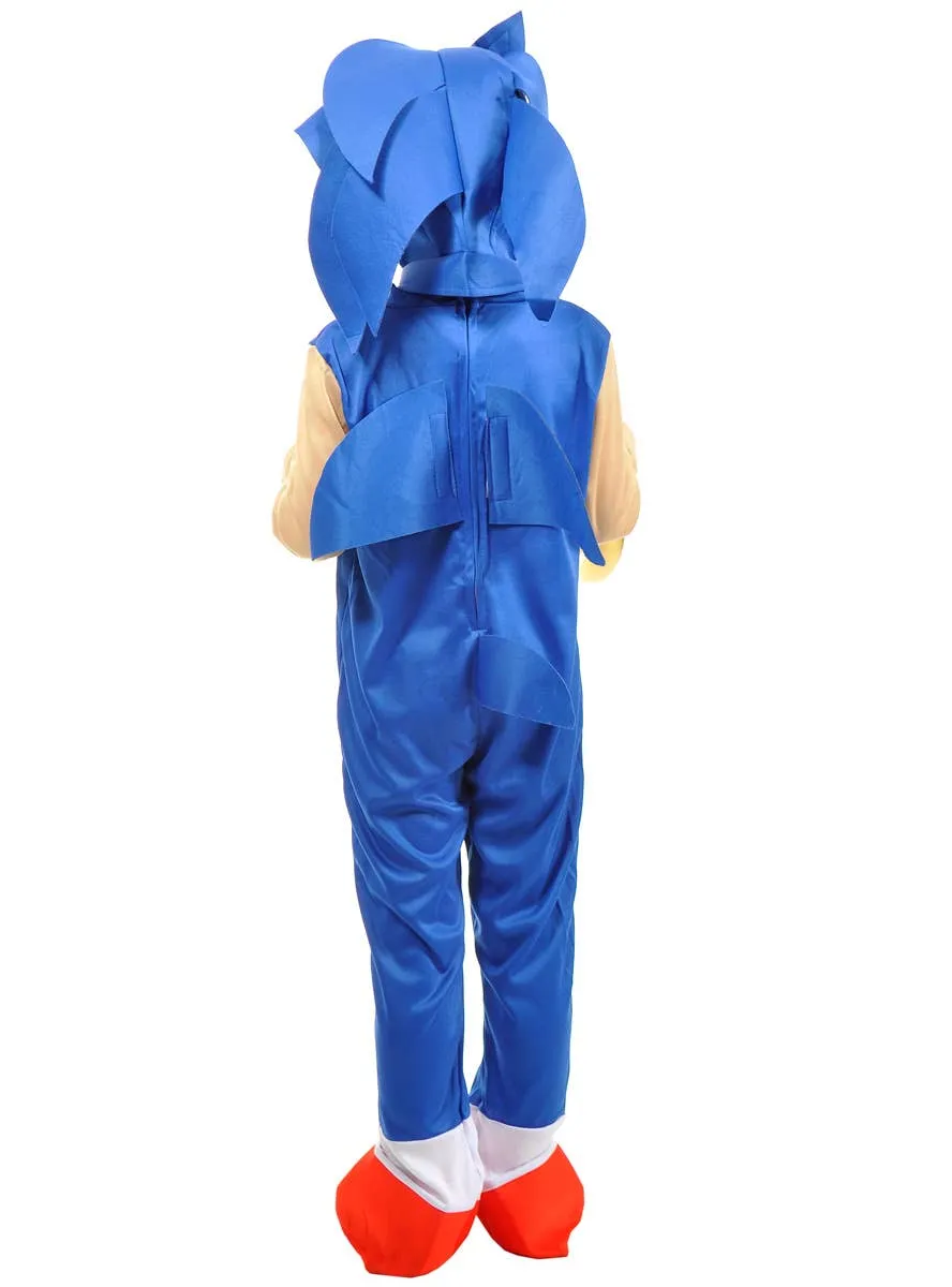 Deluxe Blue Hedgehog Boys Gaming Costume