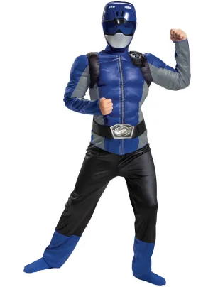 Deluxe Blue Power Rangers Beast Morpher Boys Costume
