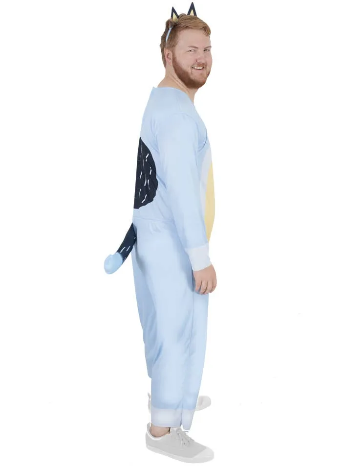 Deluxe Bluey Mens Bandit TV Character Costume