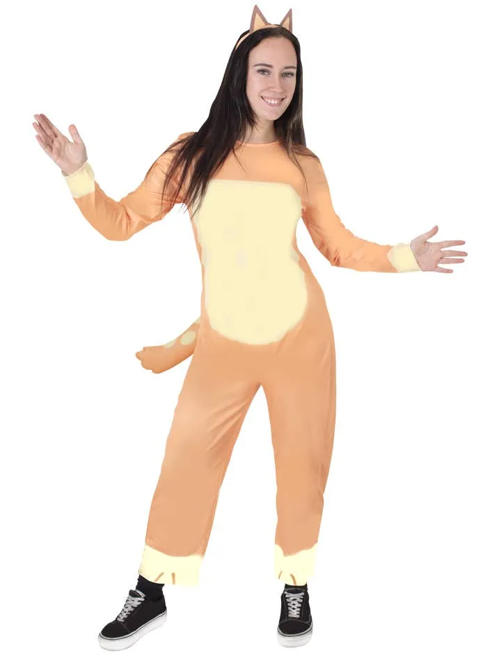 Deluxe Bluey Womens Chilli TV Character Costume