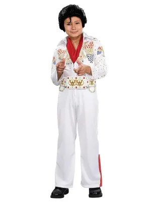 Deluxe Boys Elvis Presley Costume Jumpsuit