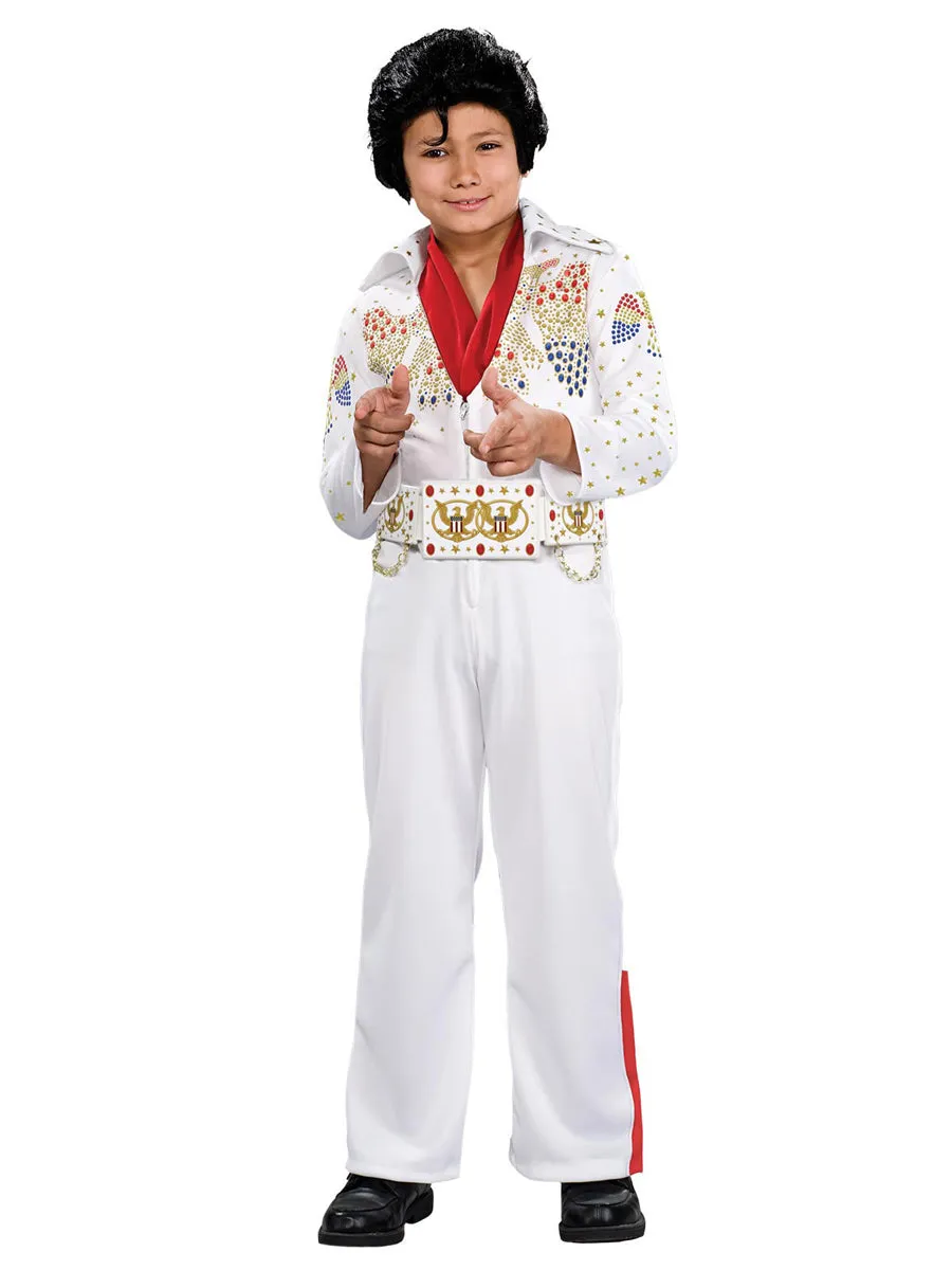 Deluxe Boys Elvis Presley Costume Jumpsuit