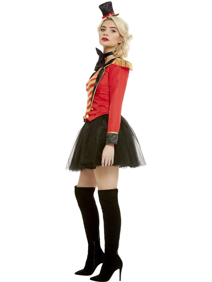 Deluxe Circus Ringmaster Sexy Womens Costume