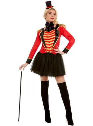 Deluxe Circus Ringmaster Sexy Womens Costume