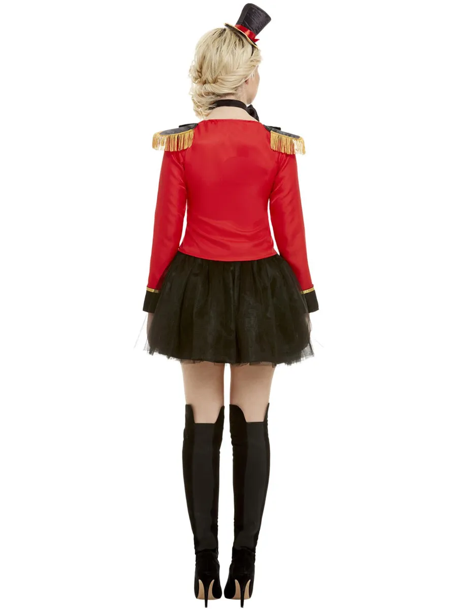 Deluxe Circus Ringmaster Sexy Womens Costume