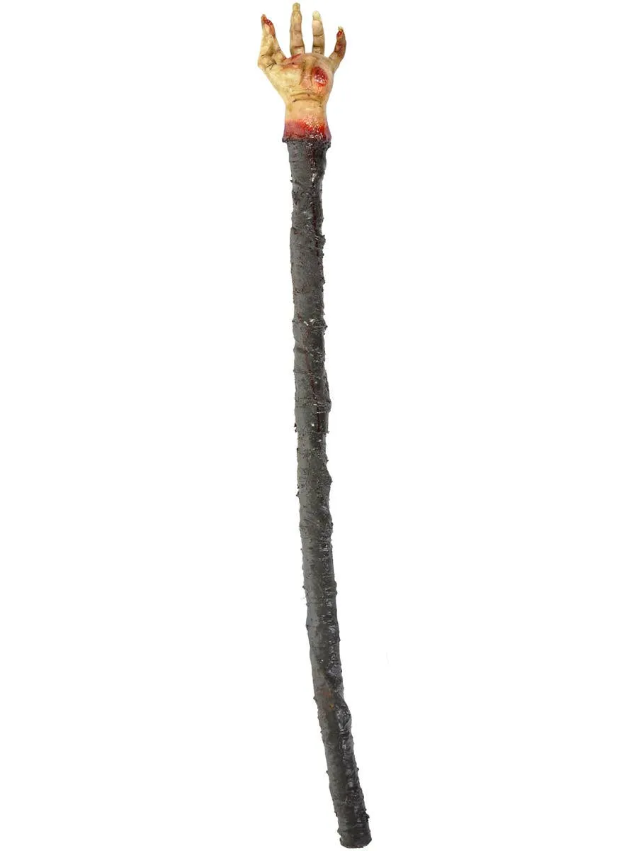 Deluxe Crooked Zombie Hand Halloween Costume Staff