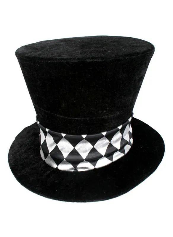 Deluxe Dark Mad Hatter Costume Hat