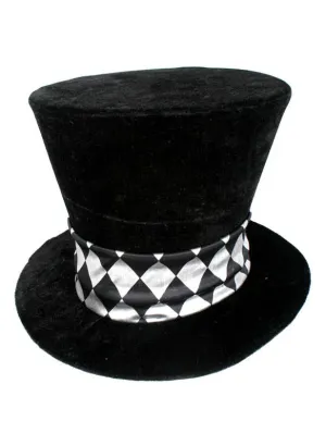 Deluxe Dark Mad Hatter Costume Hat