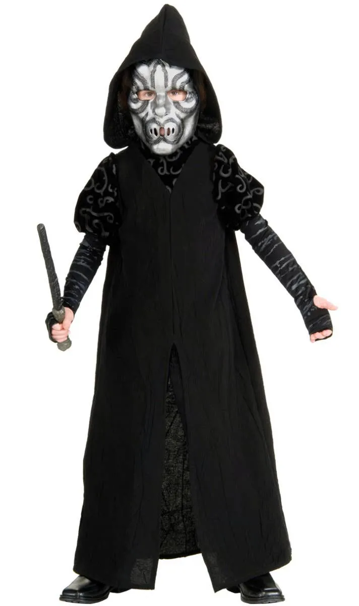 Deluxe Death Eater Boys Harry Potter Costume