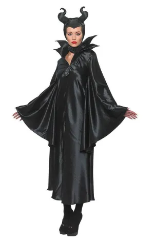 Deluxe Disney Villain Womens Maleficent Costume