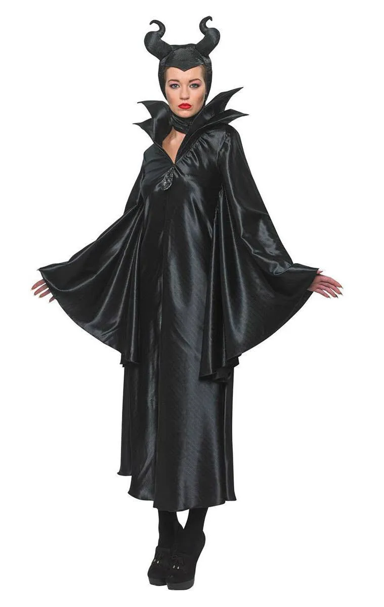 Deluxe Disney Villain Womens Maleficent Costume