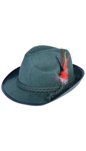 Deluxe Forest Green Costume Hat