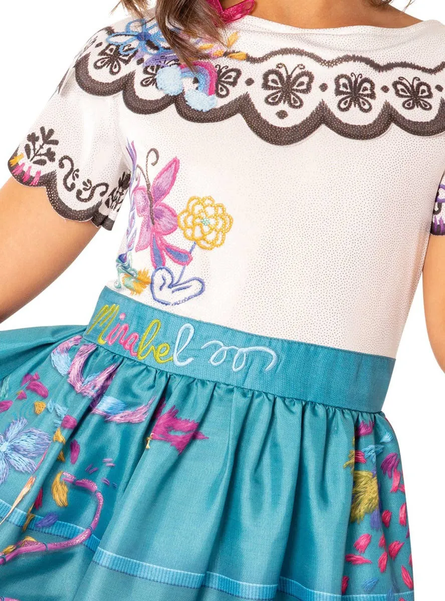 Deluxe Girls Mirabel Encanto Dress Up Costume