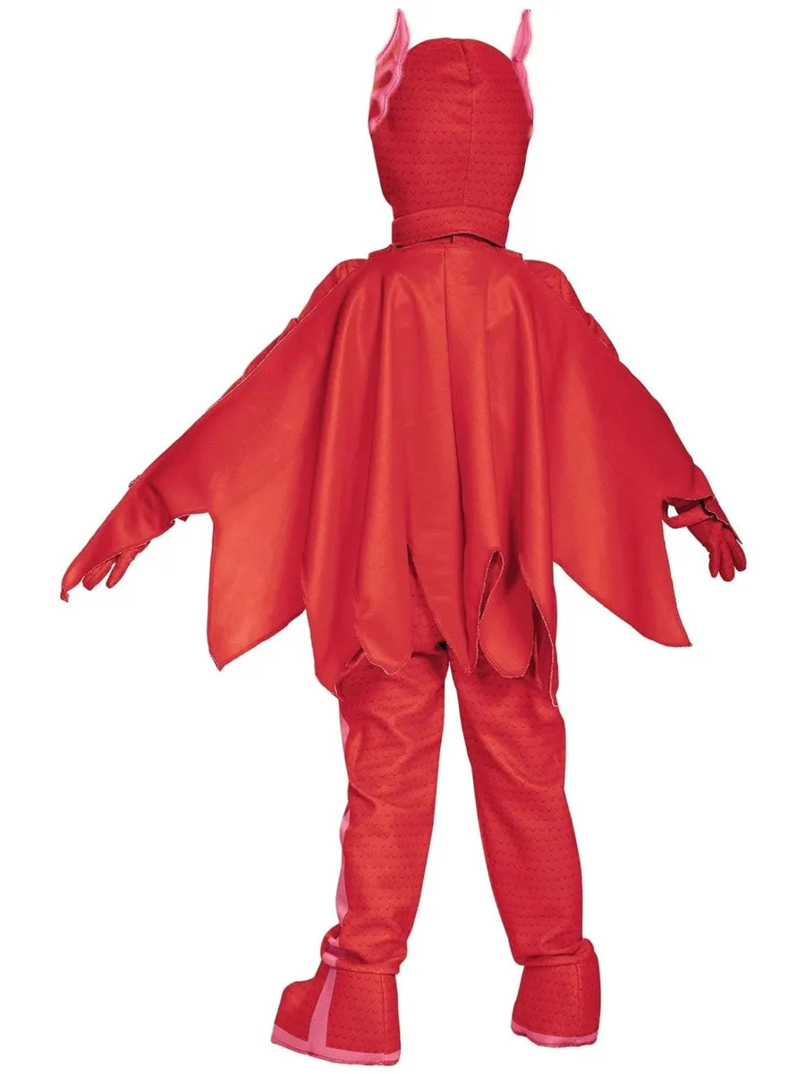 Deluxe Glowing Girls PJ Masks Toddler Owlette Costume