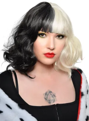 Deluxe Heat Resistant Cruel Dog Napper Womens Character Wig