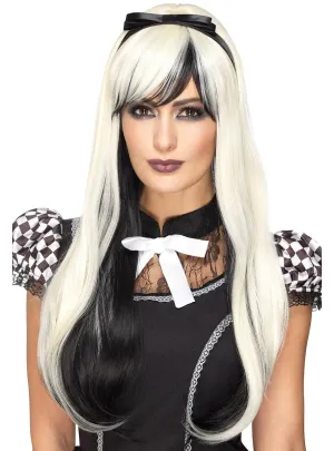 Deluxe Heat Resistant Gothic Alice Womens Costume Wig