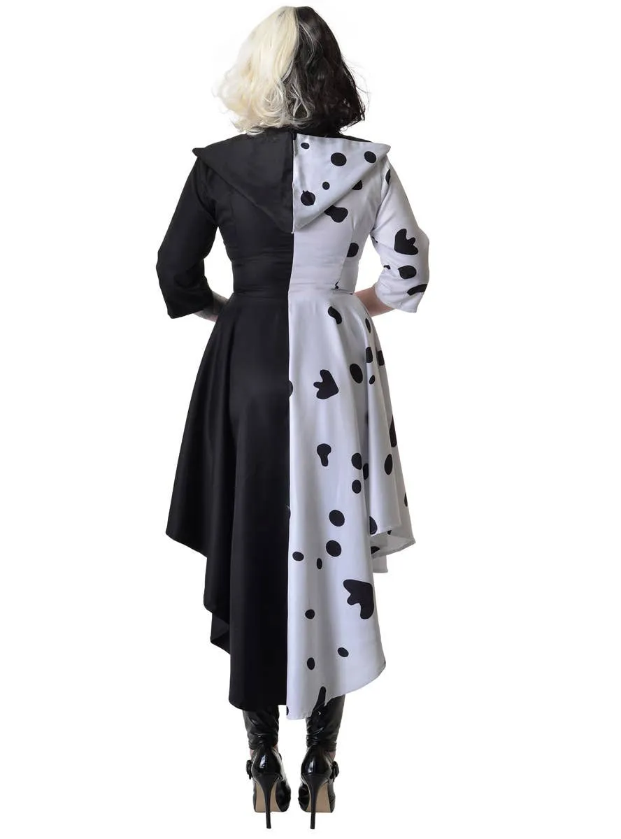Deluxe Hooded Dalmatian Diva Womens Costume