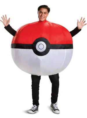 Deluxe Inflatable Poke Ball Adults Pokemon Costume