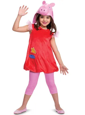 Deluxe Licensed Peppa Pig Girls Costume
