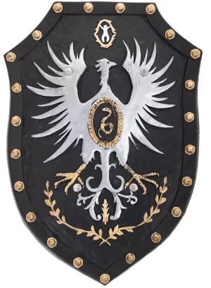 Deluxe Medieval Knight Foam Latex Shield Costume Weapon