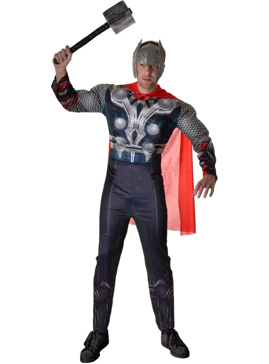 Deluxe Mens Norse Thunder God Superhero Costume