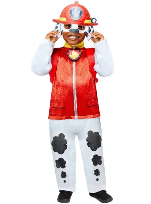 Deluxe Paw Patrol Boys Marshall Fancy Dress Costume