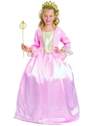 Deluxe Pink Fairytale Princess Girls Costume