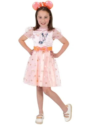 Deluxe Pink Minnie Mouse Girls Disney Costume