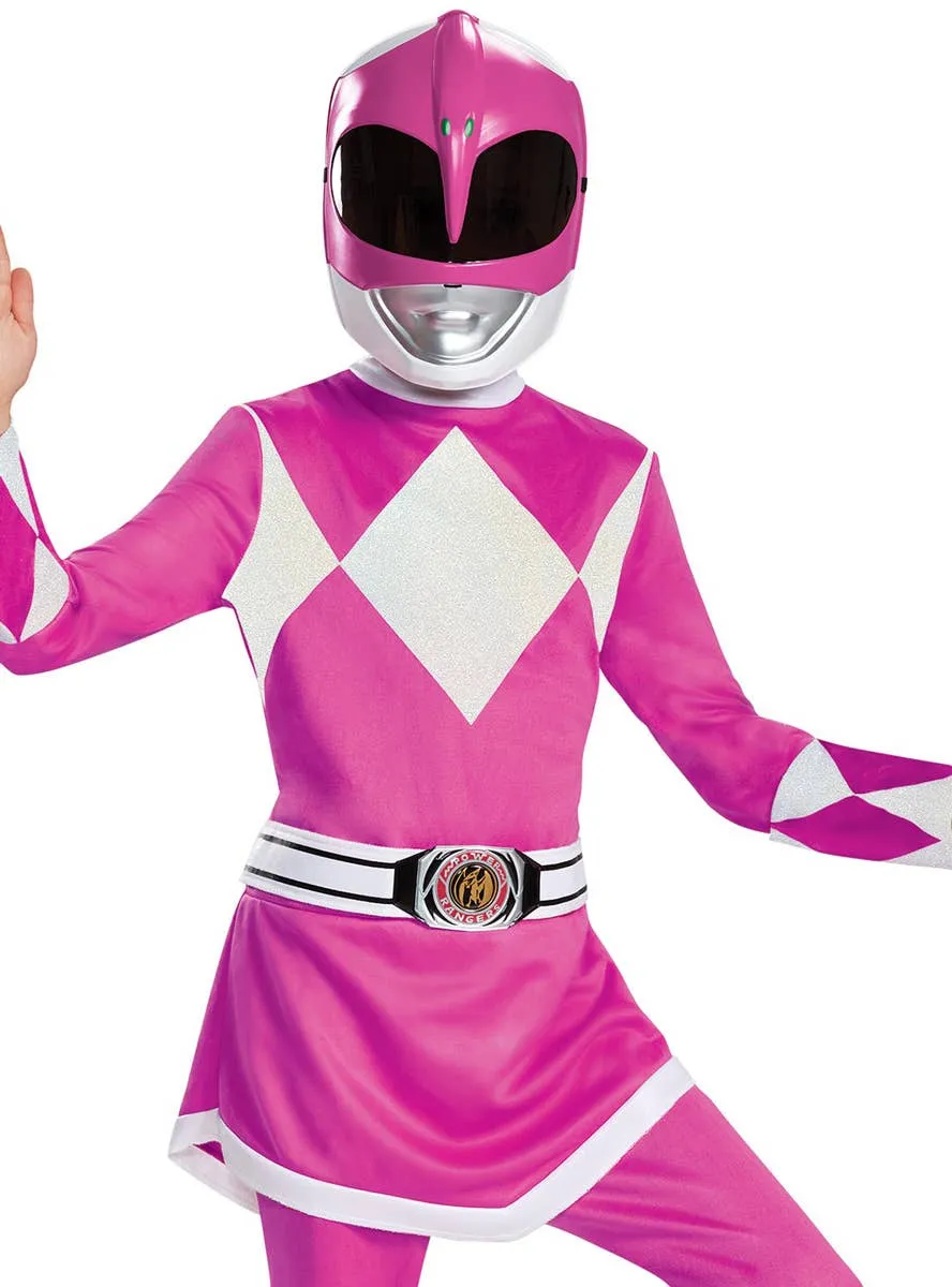 Deluxe Pink Power Ranger Girls Book Week Costume