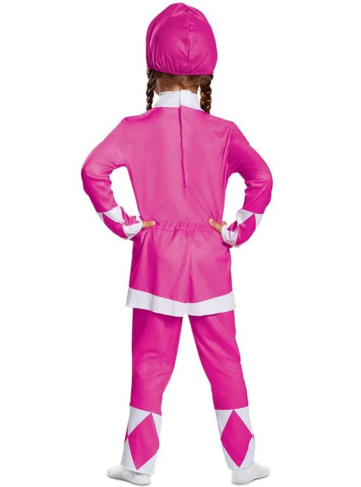 Deluxe Pink Power Ranger Toddler Girls Costume