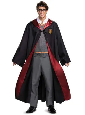 Deluxe Plus Size Mens Gryffindor Harry Potter Costume