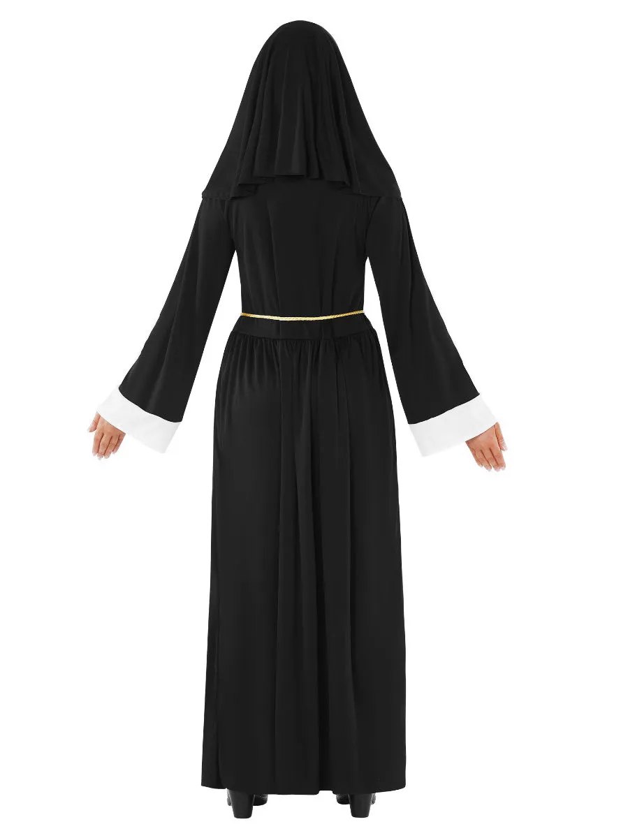 Deluxe Plus Size Womens Devout Religious Nun Costume
