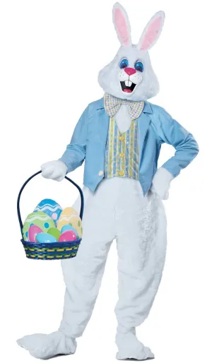 Deluxe Plush Plus Size Adults Easter Bunny Costume