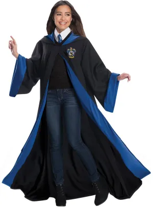 Deluxe Ravenclaw Womens Harry Potter Costume Robe with Hood