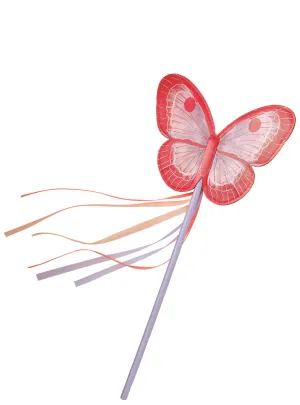 Deluxe Red Butterfly Girls Costume Wand