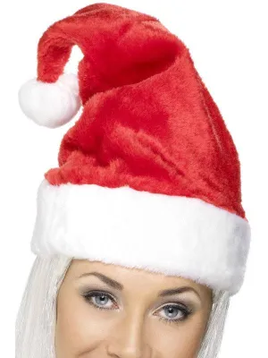 Deluxe Red Christmas Santa Hat