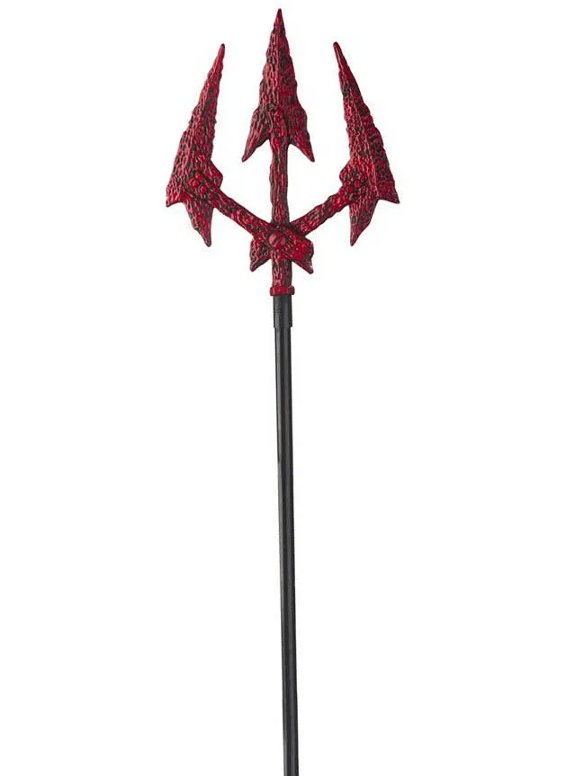 Deluxe Red Devil Pitchfork Halloween Costume Weapon