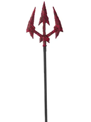 Deluxe Red Devil Pitchfork Halloween Costume Weapon