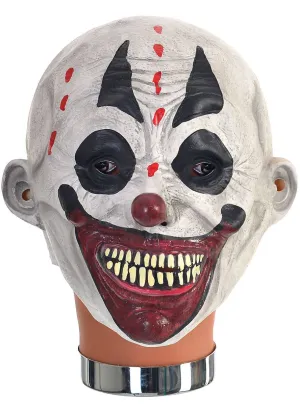 Deluxe Scary Clown Rubber Latex Halloween Costume Mask